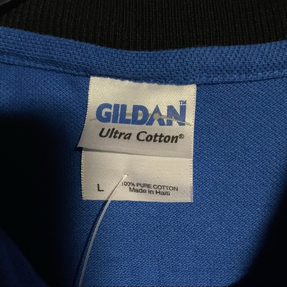 Gildan Mens Polo Short Sleeve Embroidered Fleet Week United 2007 Large Casual. - Picture 4 of 6